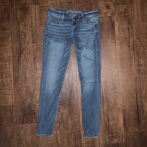 American Eagle Super Stretch Low Jegging Denim Jeans
